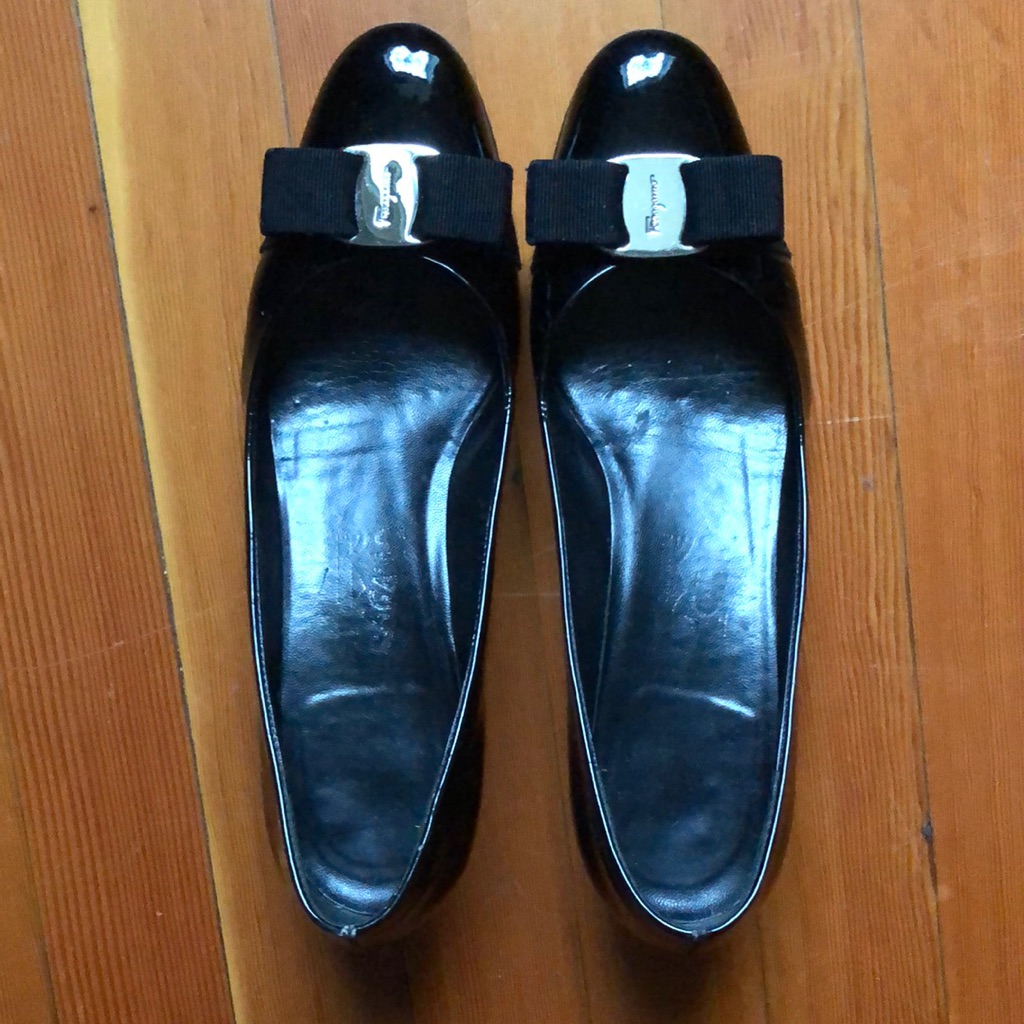 Ferragamo Vara Kitten Heels